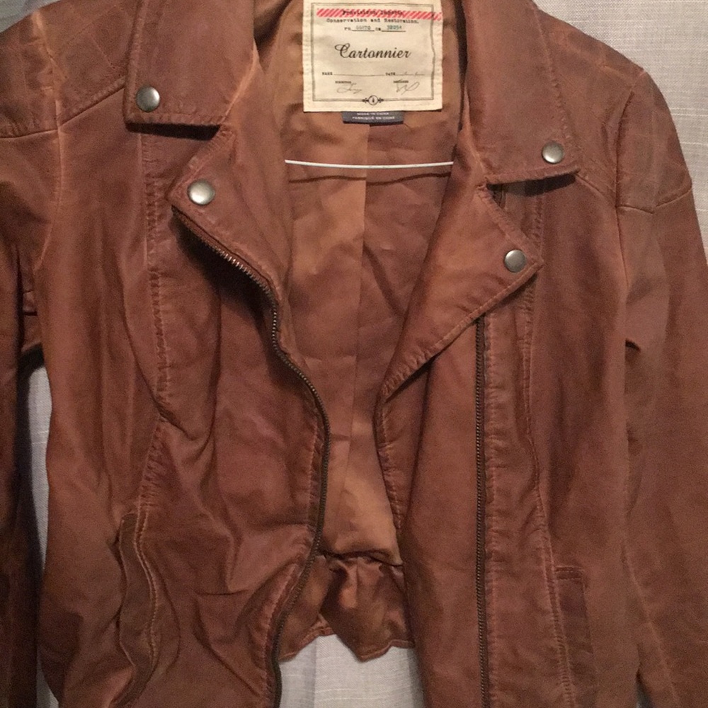 Anthropologie leather jacket